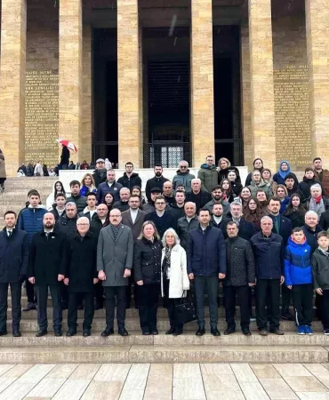 Samsunlu mübadillerden Anıtkabir ziyareti