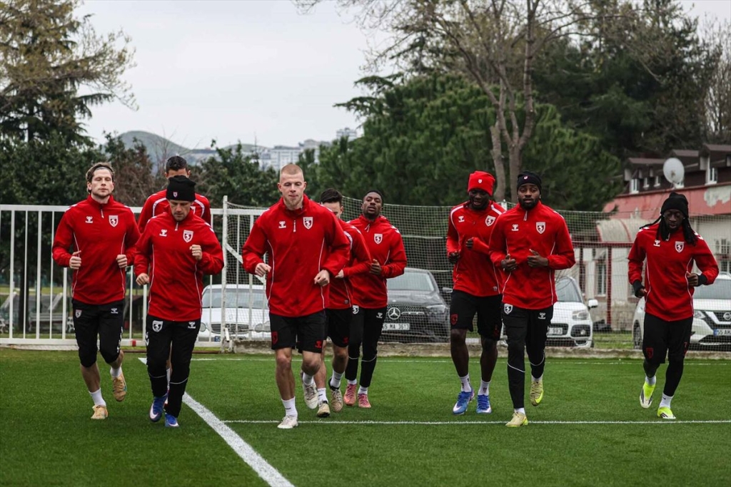 Samsunspor, Rayo Vallecano maçının hazırlıklarına başladı