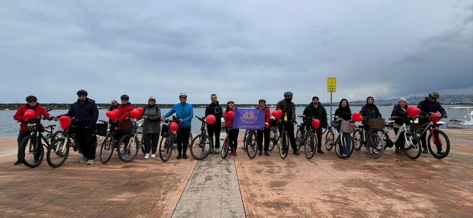 Bilge Pedallar kalp sağlığı haftasında sağlık için pedal çevirdi