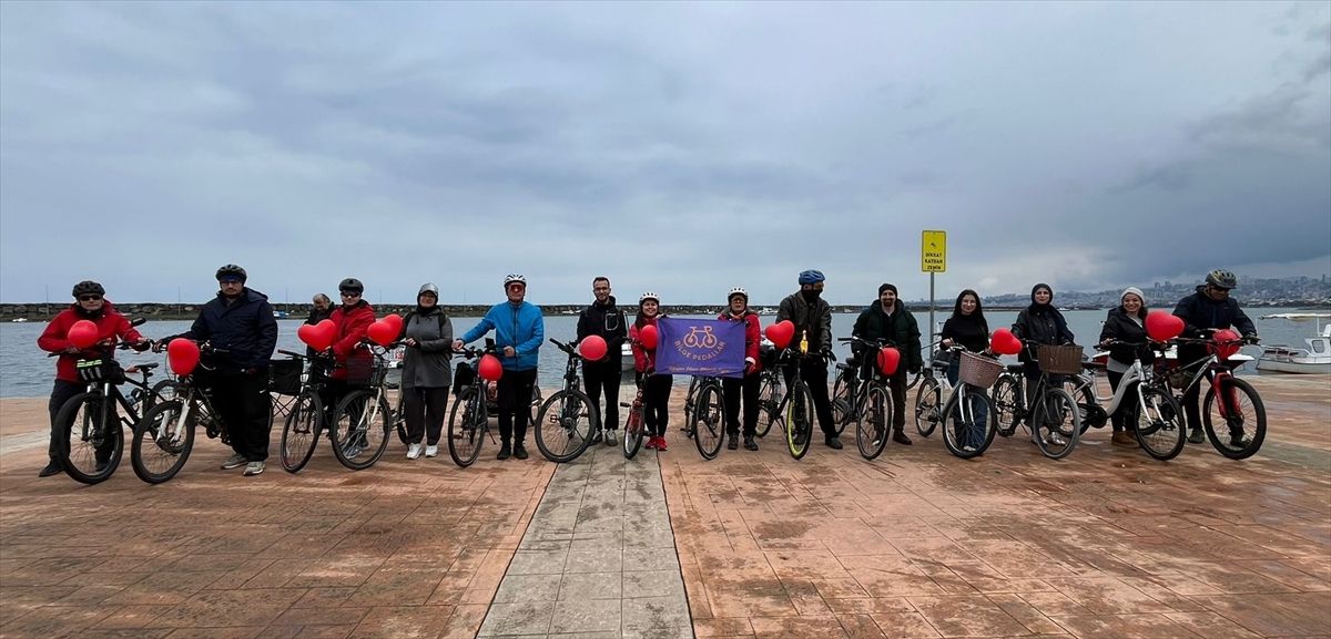 Bilge Pedallar kalp sağlığı haftasında sağlık için pedal çevirdi