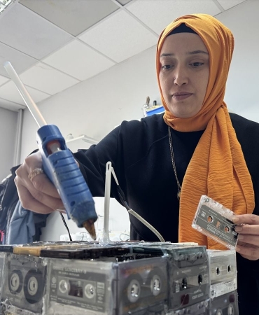 Eski müzik kasetleri