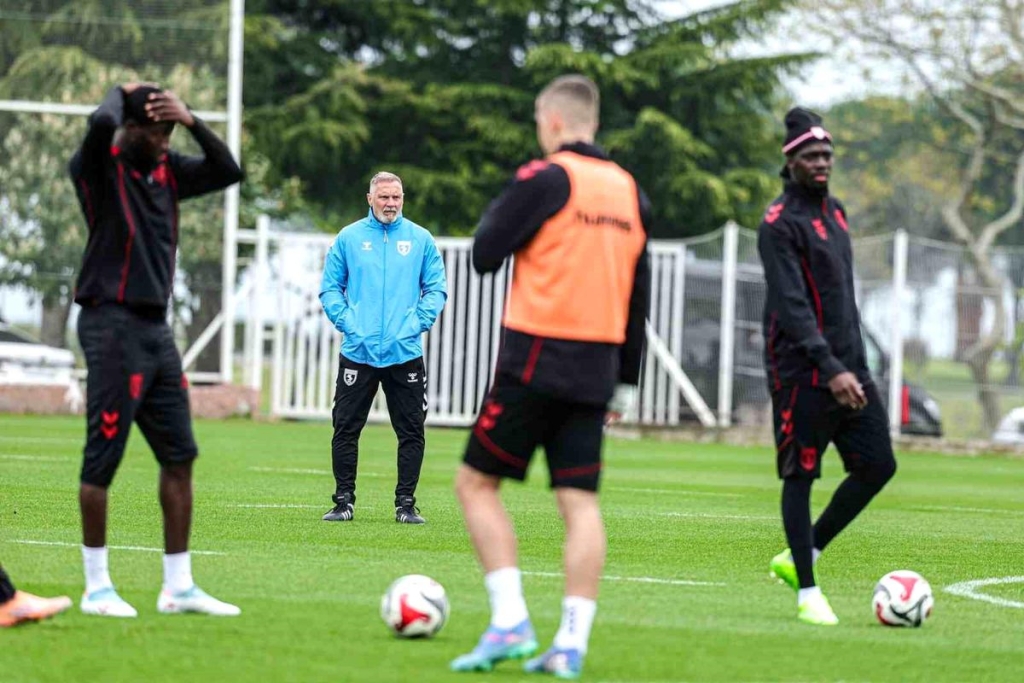 Samsunspor son antrenmanını yaptı, gözler Beşiktaş maçında