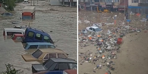 Sağanak ve dolu alarmı: Birçok kentte hayat durma noktasına geldi