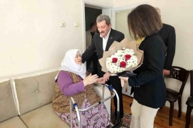 Şehit annelerine anlamlı Anneler Günü ziyareti