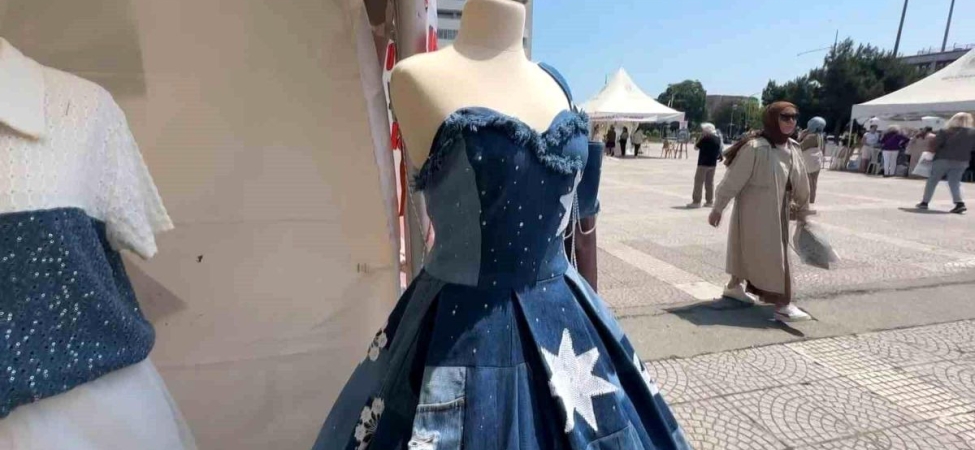 Atık kıyafetler yeniden hayat buluyor