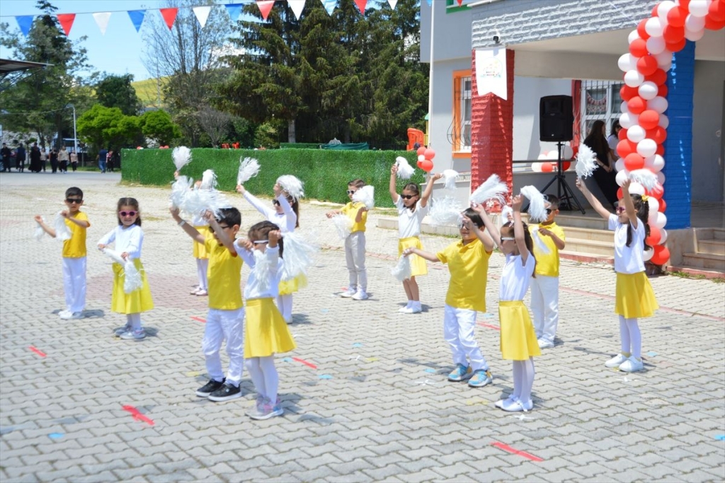 Havza Anaokulu öğrencilerinden sıfır atık sergisi