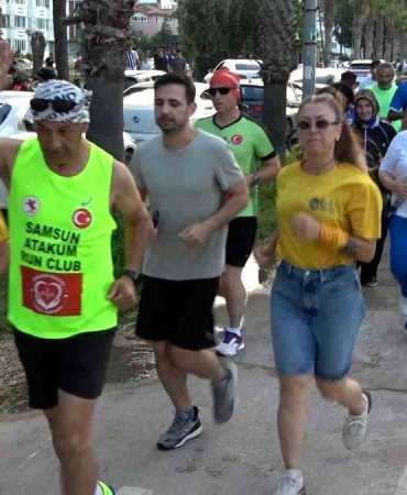 Organ bağışına dikkat çekmek için farkındalık koşusu