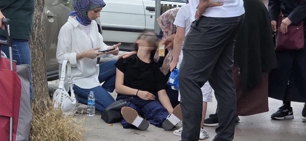 YKS sabahı başına gelmeyen kalmadı! En son bayılınca sınava giremedi
