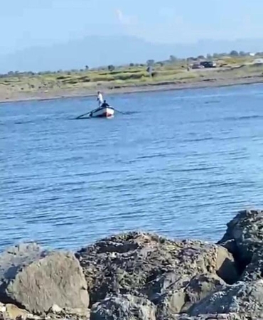 Yasağı dinlemeyip Kızılırmak
