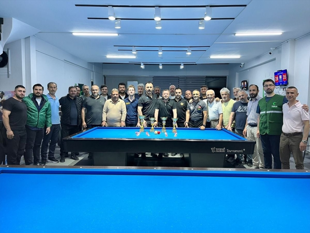 Yeşilay Karadeniz Bölgesi 3 Bant Bilardo Şampiyonası Samsun