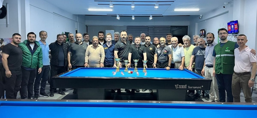 Yeşilay Karadeniz Bölgesi 3 Bant Bilardo Şampiyonası Samsun