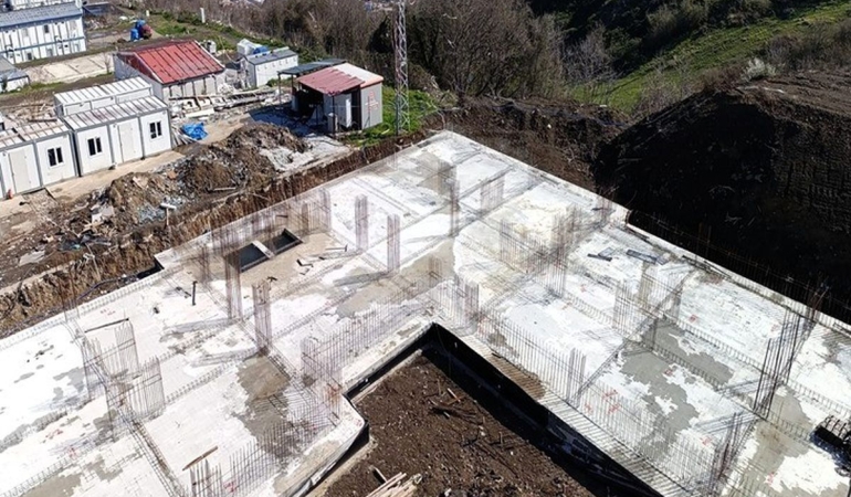 658 milyon TL’lik morfoloji binasının yüzde 19’u tamamlandı