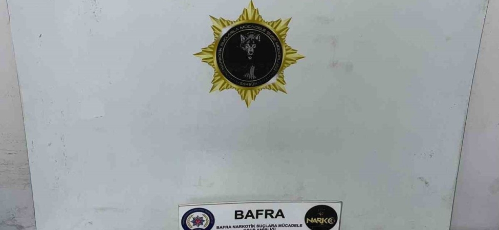 Bafra’da uyuşturucu operasyonunda 1 tutuklama
