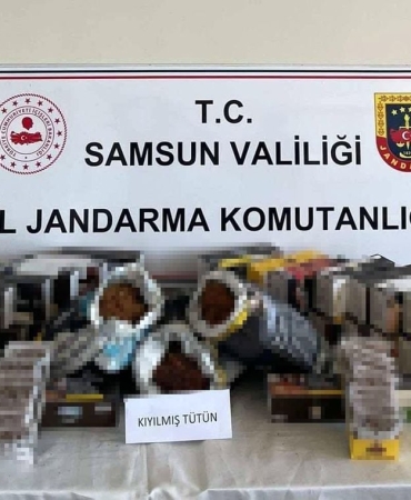 Jandarmadan kaçak tütün operasyonu