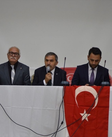 MHP Havza İlçe Başkanlığına Bekir Cengiz seçildi
