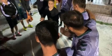 Minik Muhammed’in motivasyon konuşması ağabeylerini gülümsetti