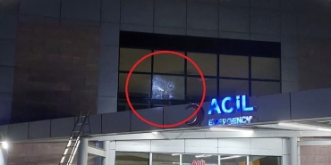 Samsun Ruh Sağlığı ve Hastalıkları Hastanesi’nin camına mermi isabet etti