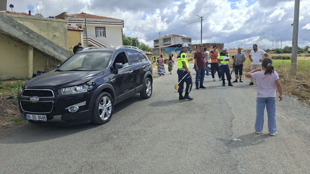 Samsun’da SUV tipi araçla çarpışan motosikletin sürücüsü yaralandı