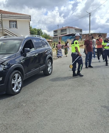 Samsun’da SUV tipi araçla çarpışan motosikletin sürücüsü yaralandı
