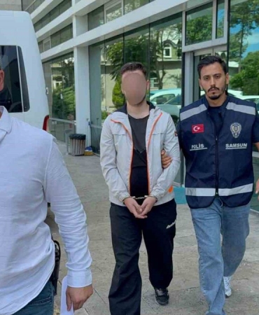 Samsun’da bir kişiyi bıçaklayan genç tutuklandı