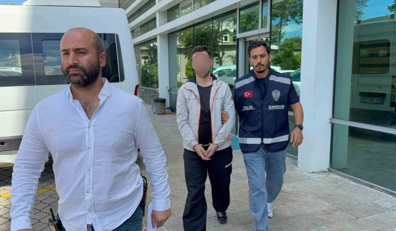 Samsun’da bir kişiyi bıçaklayan genç tutuklandı