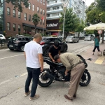 Samsun’da motosiklet SUV araca çarptı: 1 yaralı