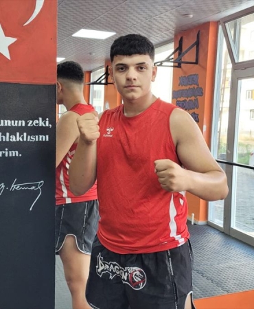 Samsunlu Genç Muaythai Sporcusu Taha Çiçek Dünya Şampiyonası