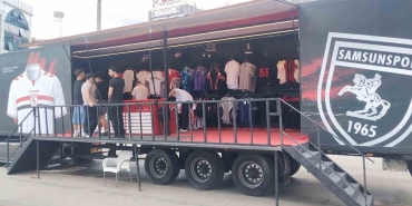 Samsunspor tırı Çarşamba’da