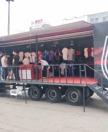 Samsunspor tırı Çarşamba’da