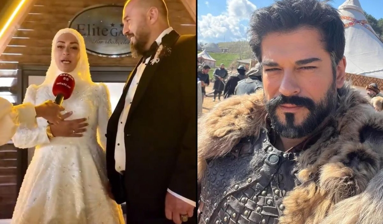 Burak Özçivit’in kız kardeşi evlendi! Ünlü oyuncu düğüne katılmadı