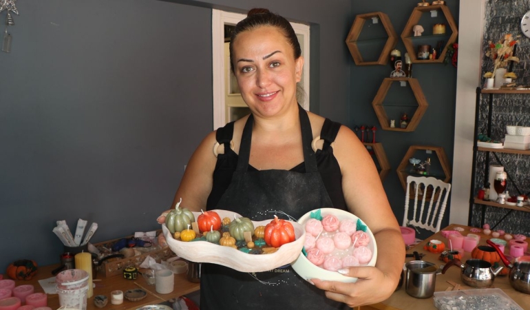 Çocukluk Hayali Mum Atölyesiyle Gerçek Oldu