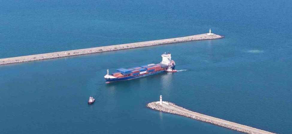 Dronla vurulan Türk gemisi Samsun’da