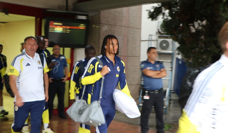 Fenerbahçe kafilesi Samsun’a ulaştı