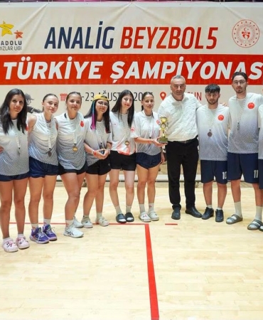 Kayseri ANALİG Beyzbol5 Takımı Türkiye Dördüncüsü Oldu