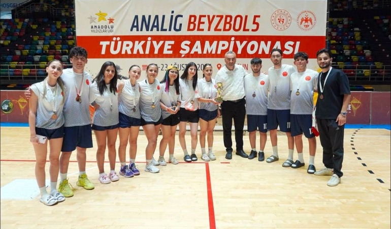 Kayseri ANALİG Beyzbol5 Takımı Türkiye Dördüncüsü Oldu
