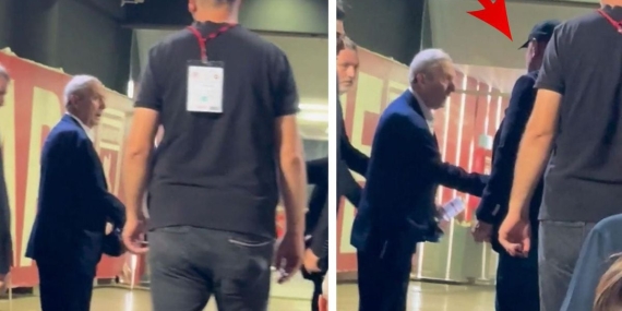 Kolundan çekip durdurdu! Aziz Yıldırım