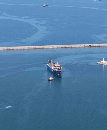Novorossiysk Açıklarında Dron Saldırısına Uğrayan Türk Gemisi Samsun