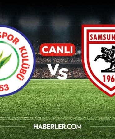 Rizespor Samsunspor CANLI nereden izlenir? Rizespor Samsunspor maçı hangi kanalda, nereden izlenir?
