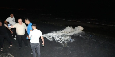 Samsun sahilinde paniğe neden olan şüpheli madde: Çuvallardan çıktı
