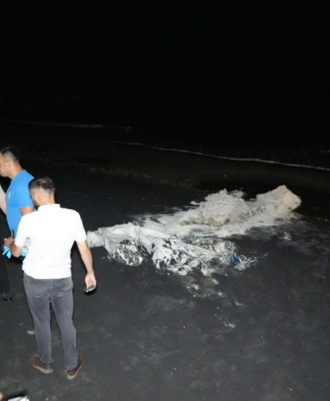 Samsun sahilinde paniğe neden olan şüpheli madde: Çuvallardan çıktı