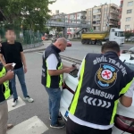 Samsun’da ’korsan taksi’ denetimi: 3 sürücüye 300 bin TL ceza