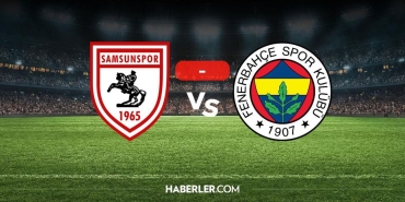 Samsunspor Fenerbahçe maçı kaç kaç? MAÇ SONUCU! Samsunspor Fenerbahçe golleri kim attı, canlı maç anlatımı!