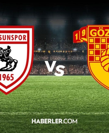Samsunspor Göztepe hangi kanalda? Samsunspor Göztepe maçını hangi kanal veriyor, nerede izlenir?