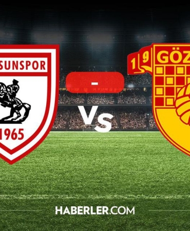 Samsunspor Göztepe maçı kaç kaç? MAÇ SONUCU! Samsunspor Göztepe golleri kim attı, canlı maç anlatımı!