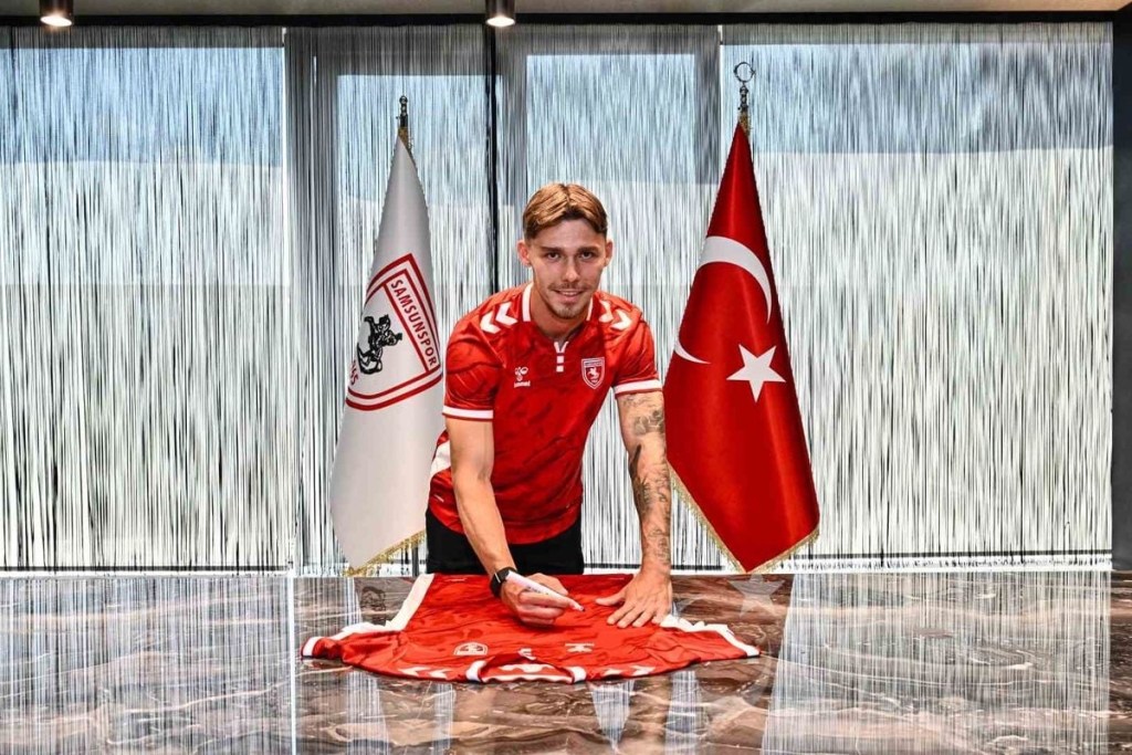 Samsunspor, Igor Drapinski ile 5 yıllık sözleşme imzaladı