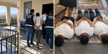 Ağlayan kadını fark eden Samsun polisi izi Şanlıurfa’daki bağ evine kadar sürdü: 2 milyon liralık dolandırıcılık yapanlar yakalandı