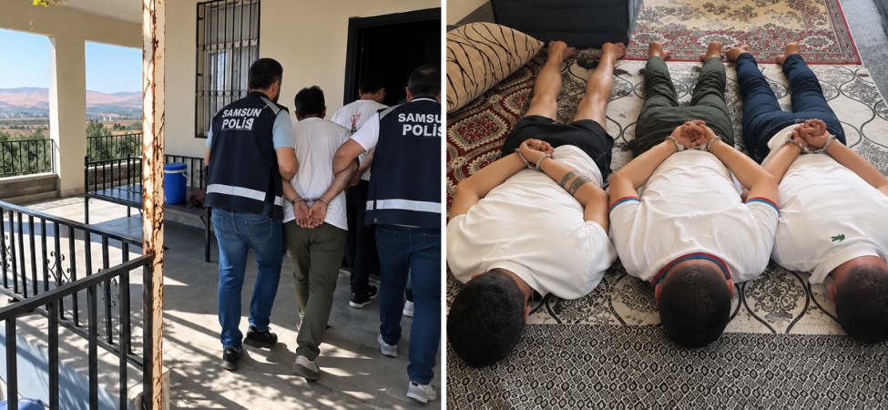 Ağlayan kadını fark eden Samsun polisi izi Şanlıurfa’daki bağ evine kadar sürdü: 2 milyon liralık dolandırıcılık yapanlar yakalandı