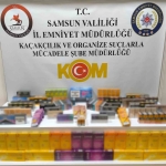 Bafra’da 500 paket kaçak sigara ele geçirildi