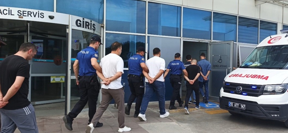 Bafra’da Sokaklar Güvende operasyonu: 10 gözaltı