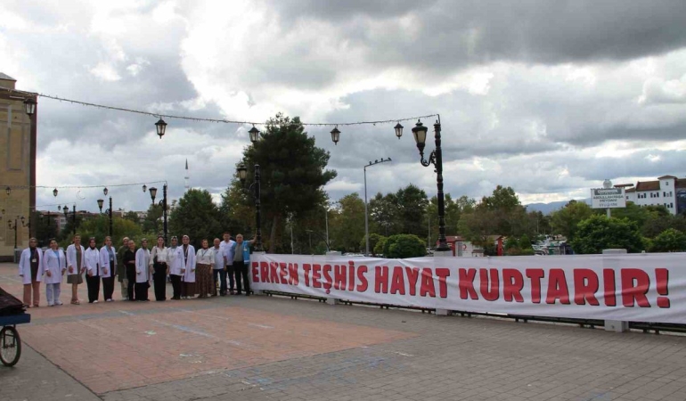 Çarşamba Tarihi Köprü’de Halk Sağlığı Haftası farkındalığı